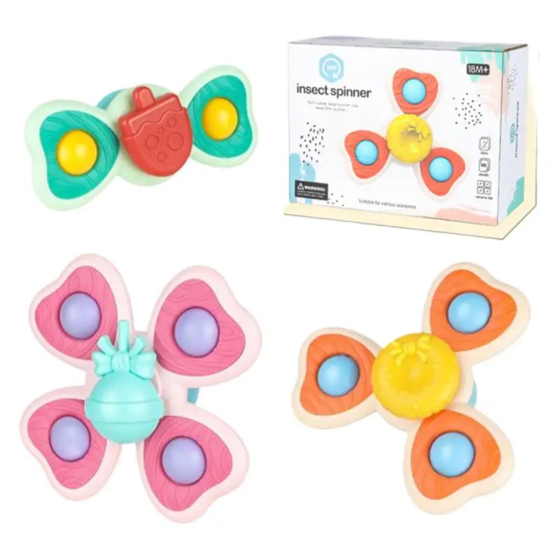 

Cartoon Spinner Toy Cartoon Candy Sucker Spinner Toys For Kids Funny Child Rattles Teether For Girls Boys Toddler