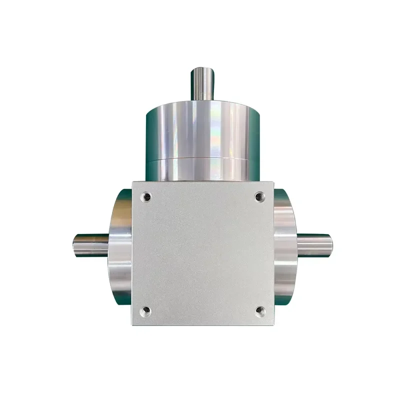 ODM High Precision 90 Degree Right Angle Commutator T-Type 42 Planetary Gear Hollow Shaft Dual Shaft Speed Reducers
