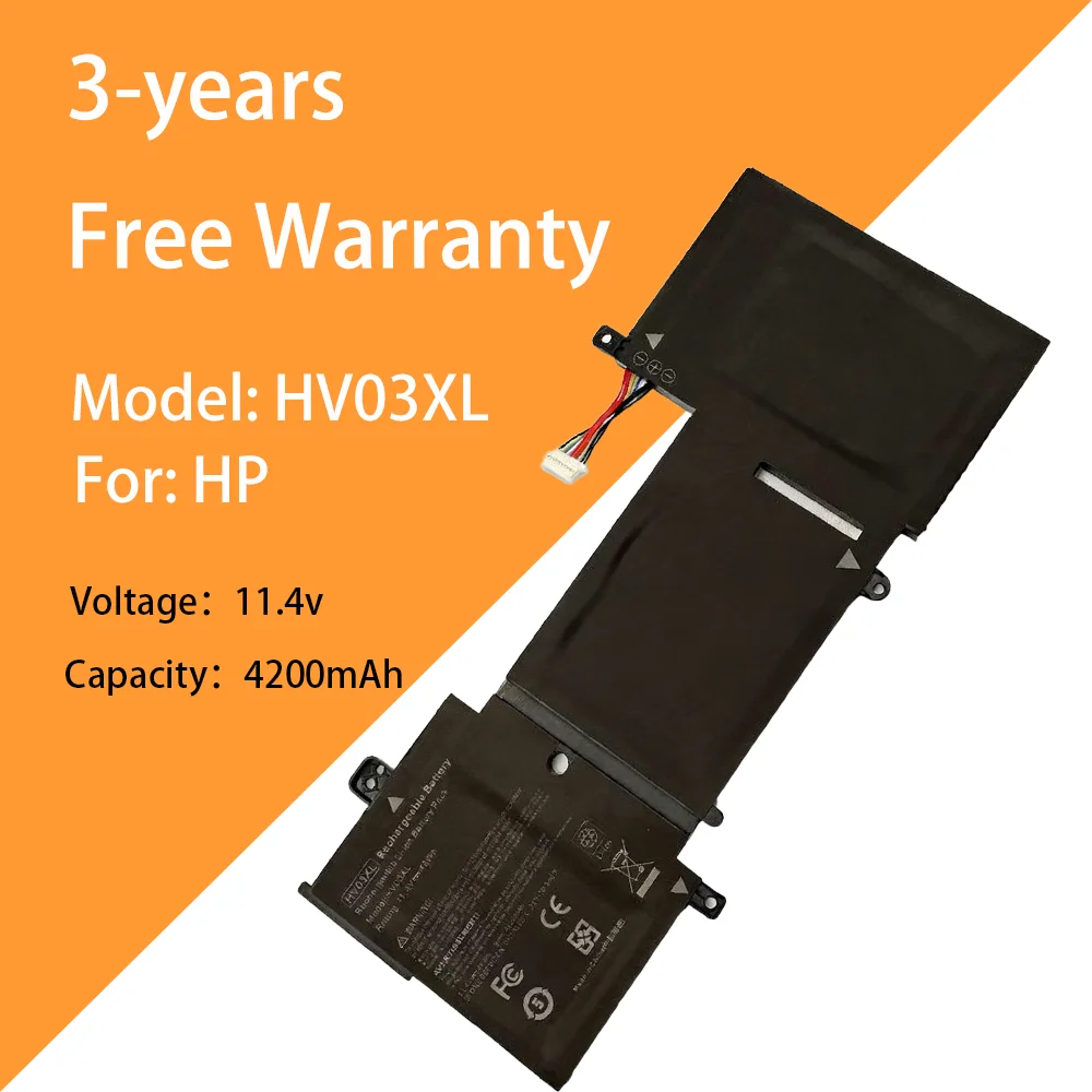 

11.4V 4200mAh new notebook battery HV03XL for HP X360 310 G2 K12 HSTNN-LB7B TPN-W112