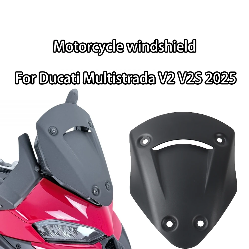 

Новая защита ветрового стекла Ducati Multistrada V2 V2S 2025 года, универсальные аксессуары для лобового стекла мотоцикла