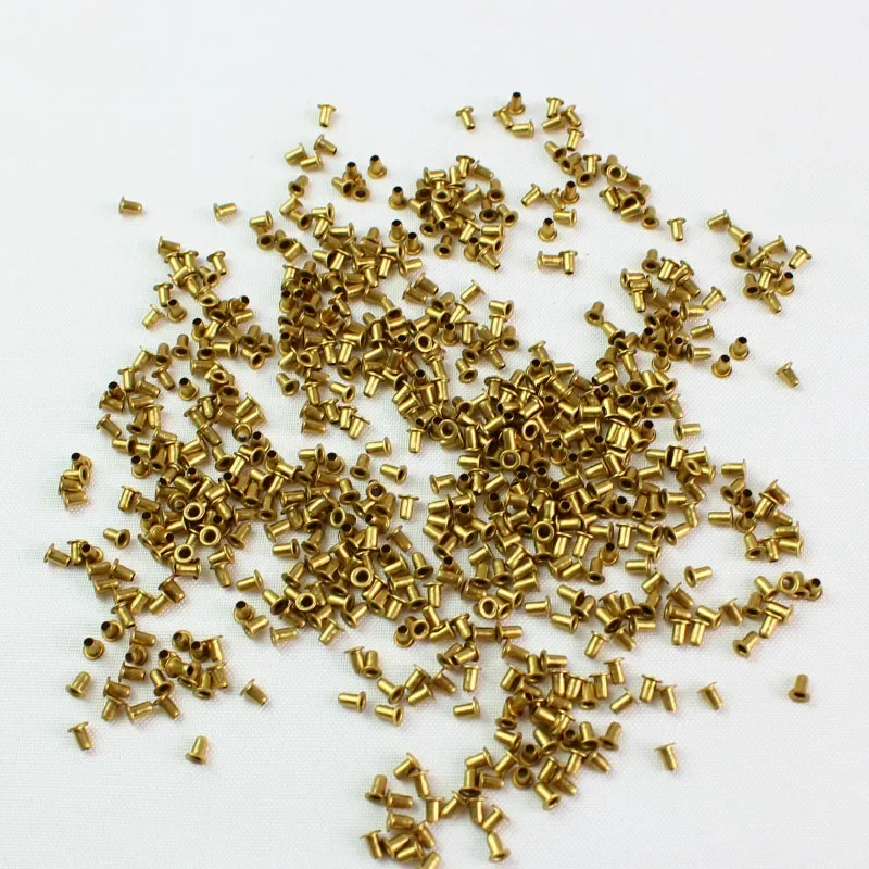 1100PCS  New Brass Eye Beehive with Wire Hole Perforated on Hive Foundation