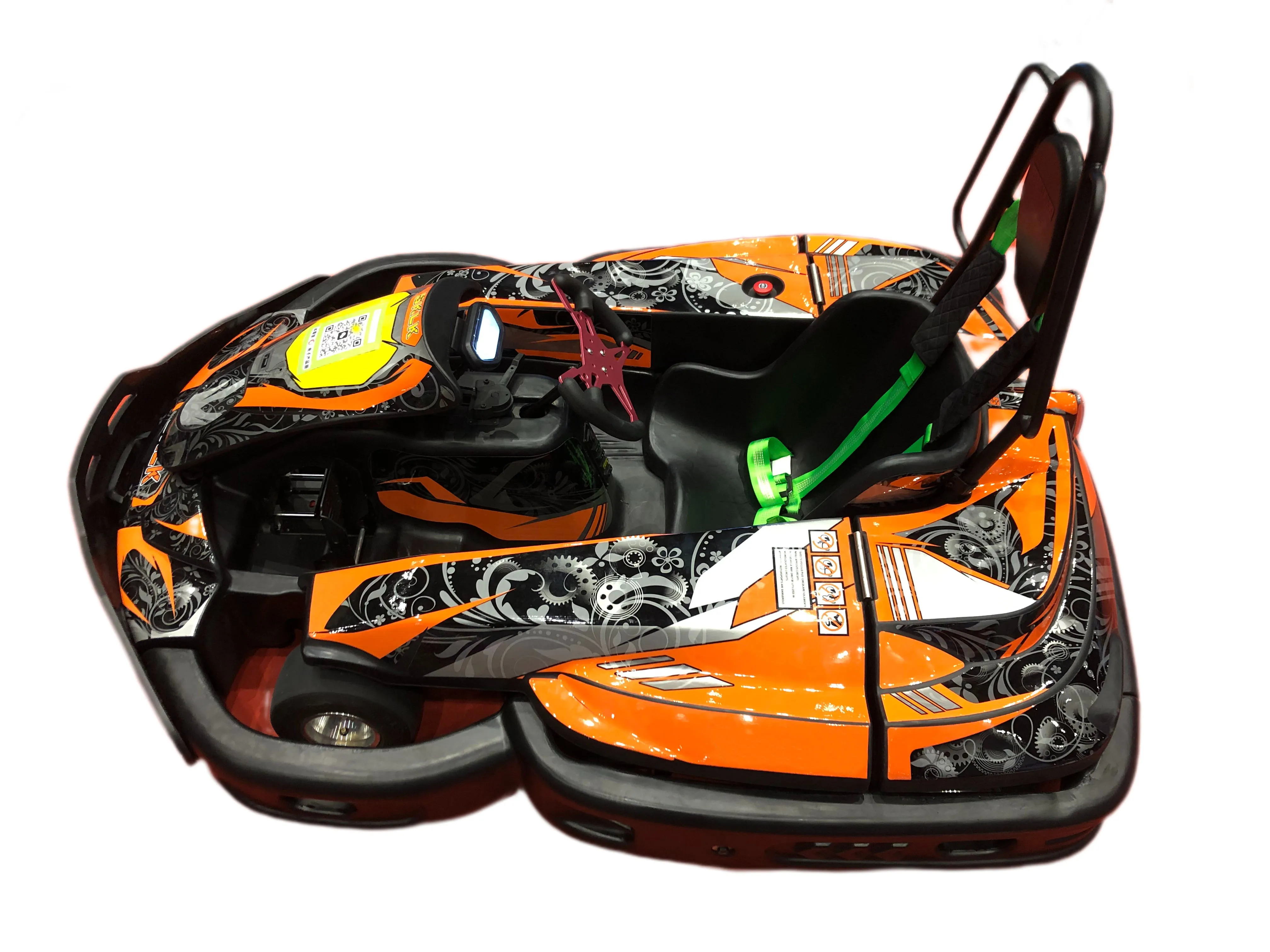 Großhandel Neue Stil 48V 54V Elektrische Batterie Top Geschwindigkeit Elektrische Go-kar Kinder Erwachsene Racing Go Kart Für Indoor outdoor