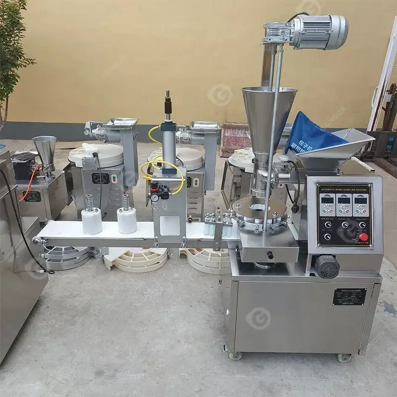 Dim Stuffing Sum Dumpling Nepal Momo Baozi Automatic Commercial India Steam Bun New Siopao Maker Machine