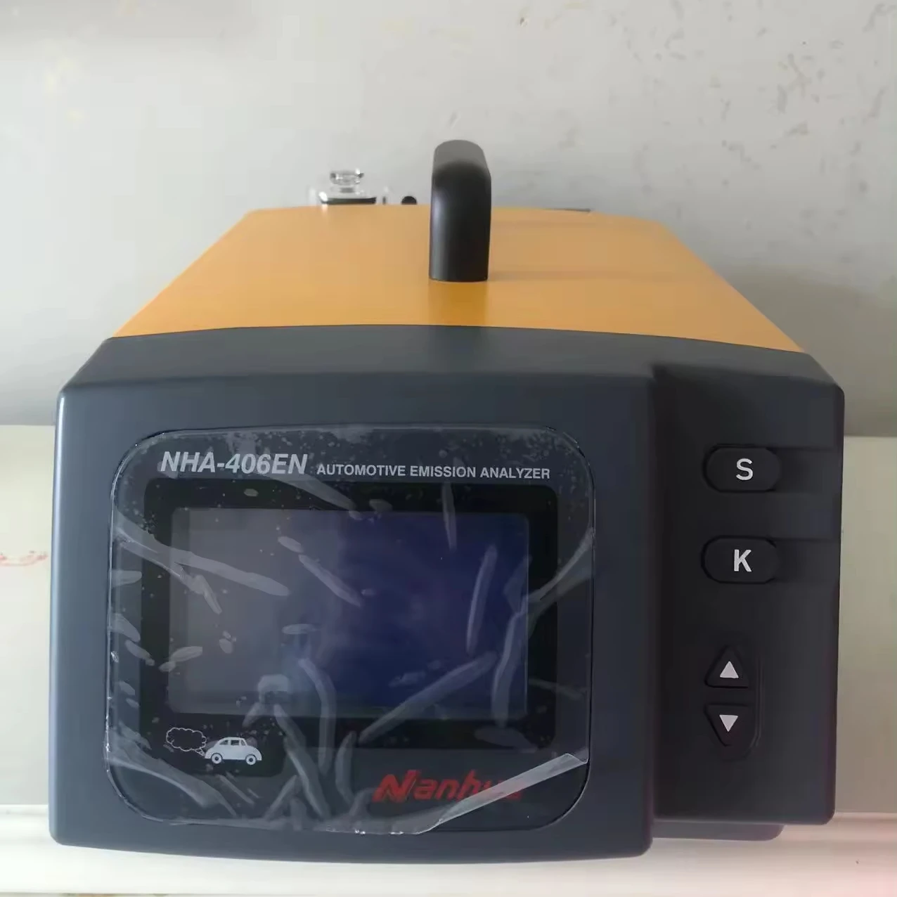 Automatic Automotive Exhaust Gases Analyzer -406EN For HC CO CO2 O2 Detection Car Smoke Waste Gas Volume Detector