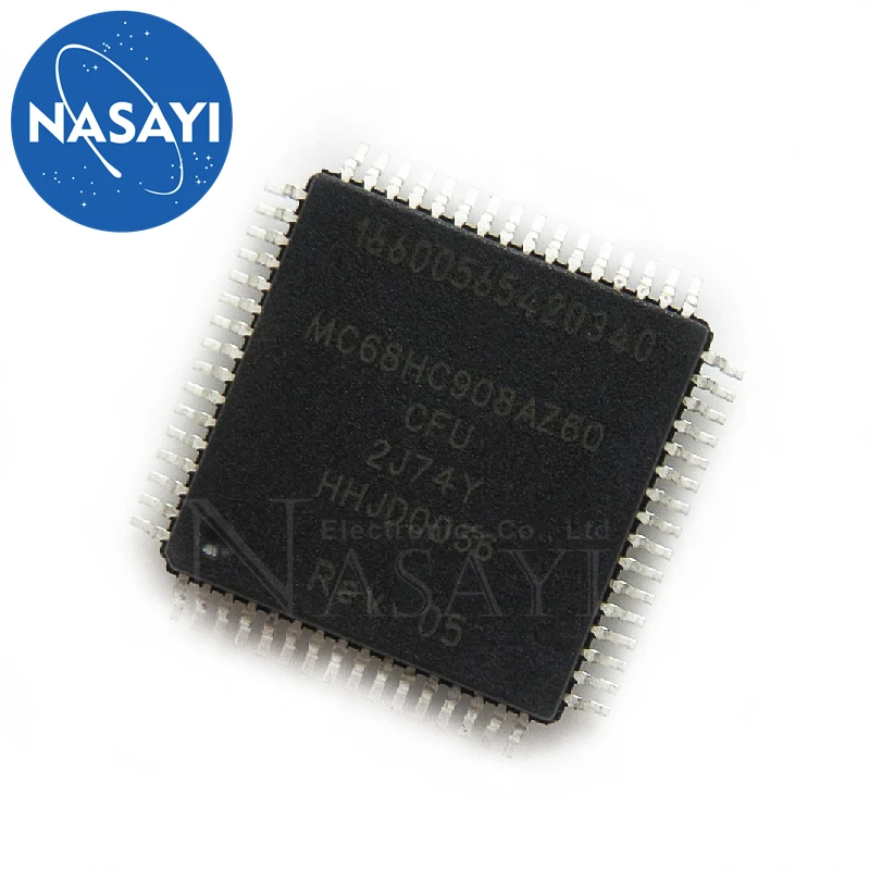 

5PCS MC68HC908AZ60CFU 2J74Y QFP-64