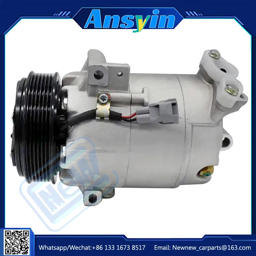 A/C Air Conditioning Compressor Cooling Pump PV6 Clutch 6PK For Renault Samsung SM5 2.0L 5951052700 59510-52700