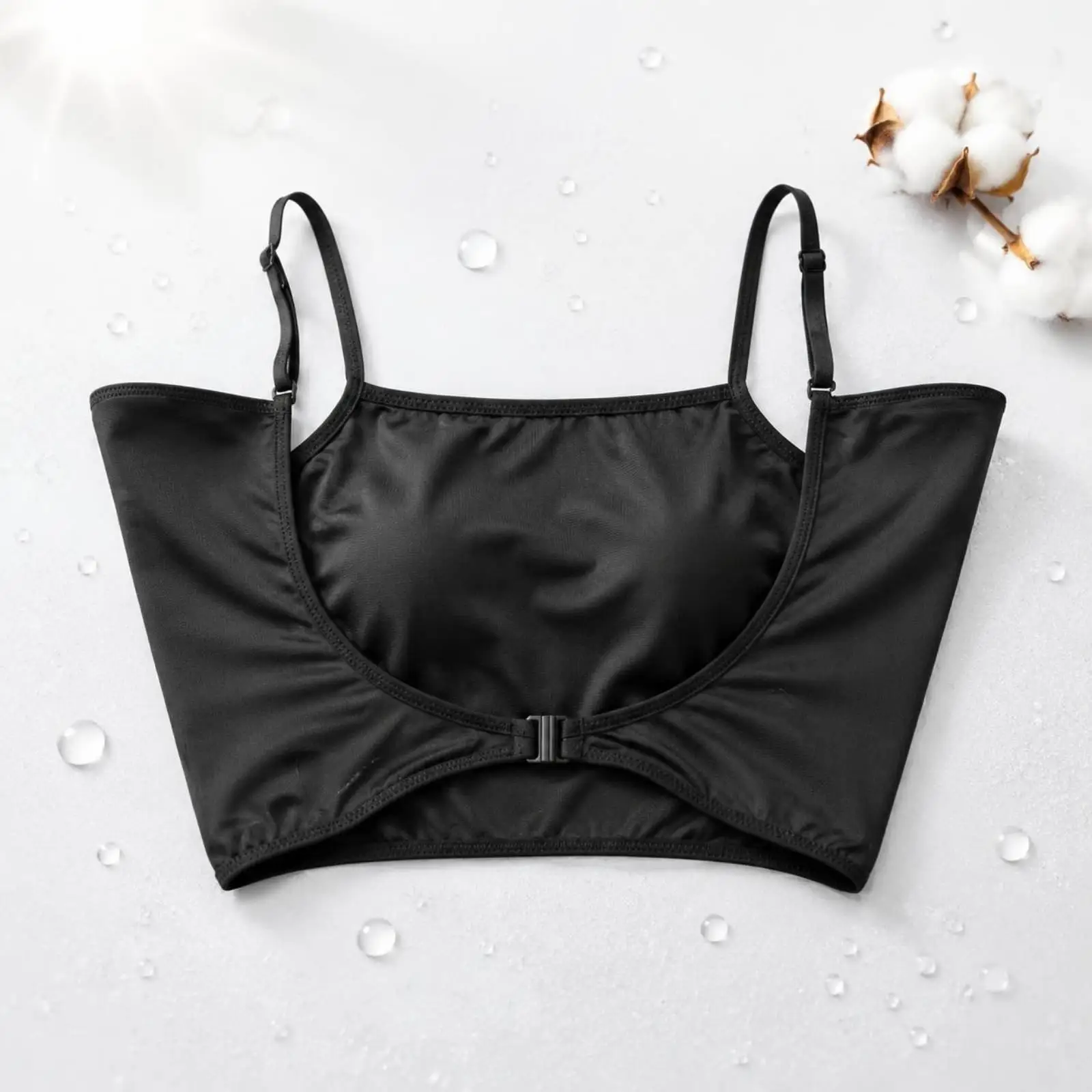Underarm Sweat Pads for Women Reusable Armpit Sweat Absorber Quick Buckle Design Anti Sweat Clothes Insert
