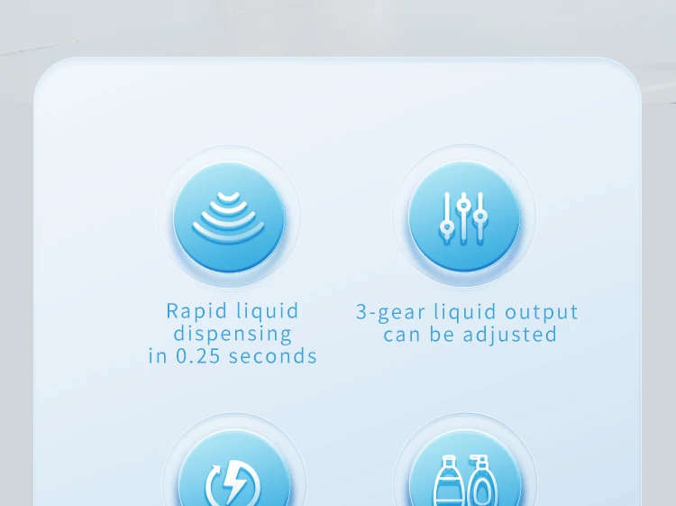 270 ml Küchenseifenmaschine, automatischer Sensor, Händedesinfektionsmittel, intelligenter elektrischer Körperwasch-Seifenspender, Edelstahl 304 – Detail 3