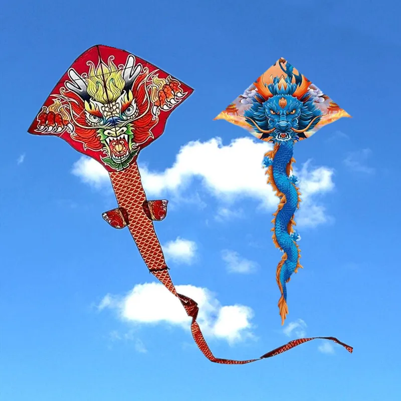 ドラゴンカイト、ナイロン生地の凧、工場直販、プロ仕様の風船凧、蛇、セルフボルダン、青い鳥の凧、販売中、パラシュートおもちゃ、鯉