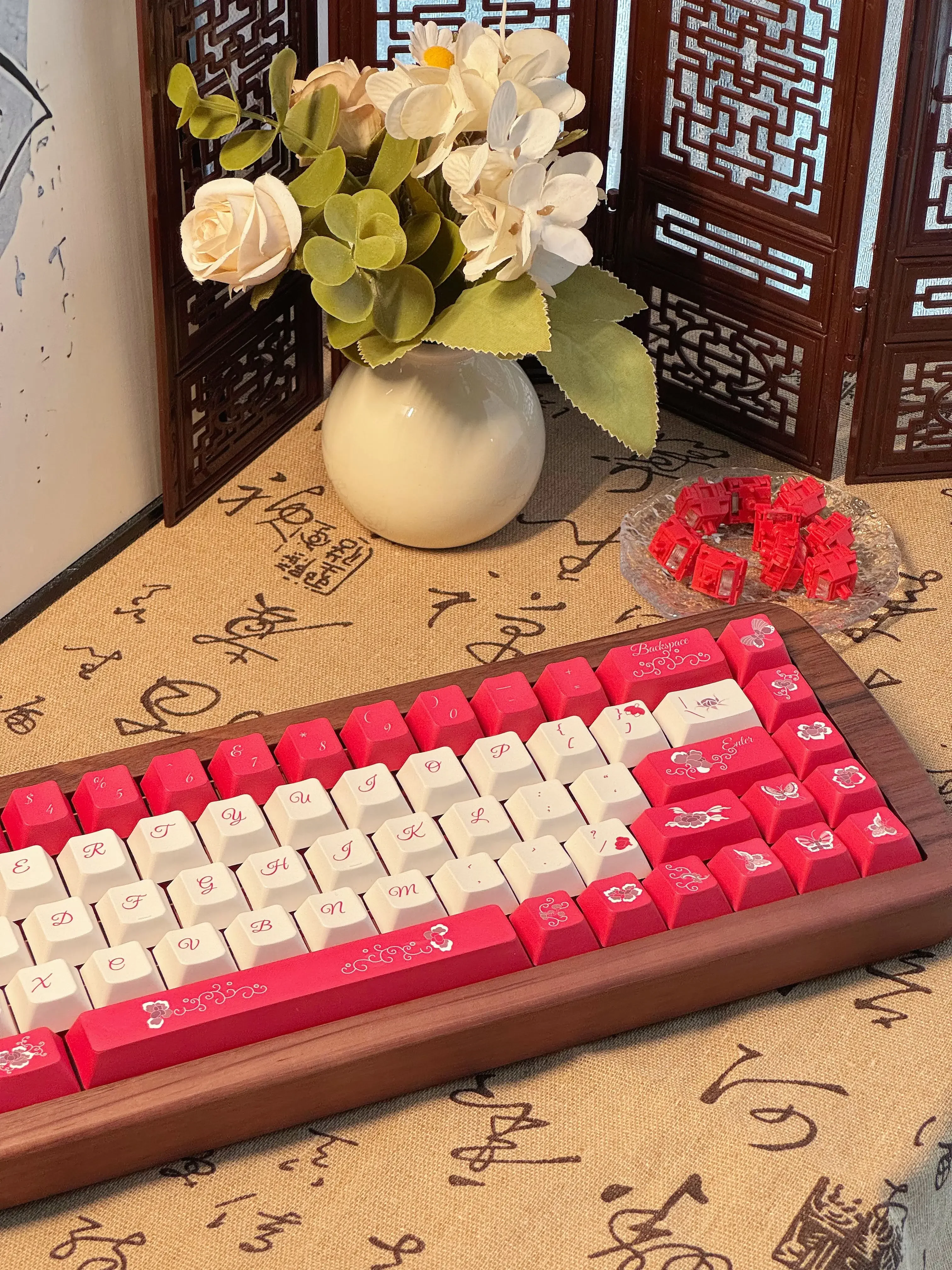 "فروع التطريز الذهبي المكسورة" ارتفاع المصنع الأصلي الجديد مجموعة كاملة صغيرة من الأنماط المرسومة يدويًا #3