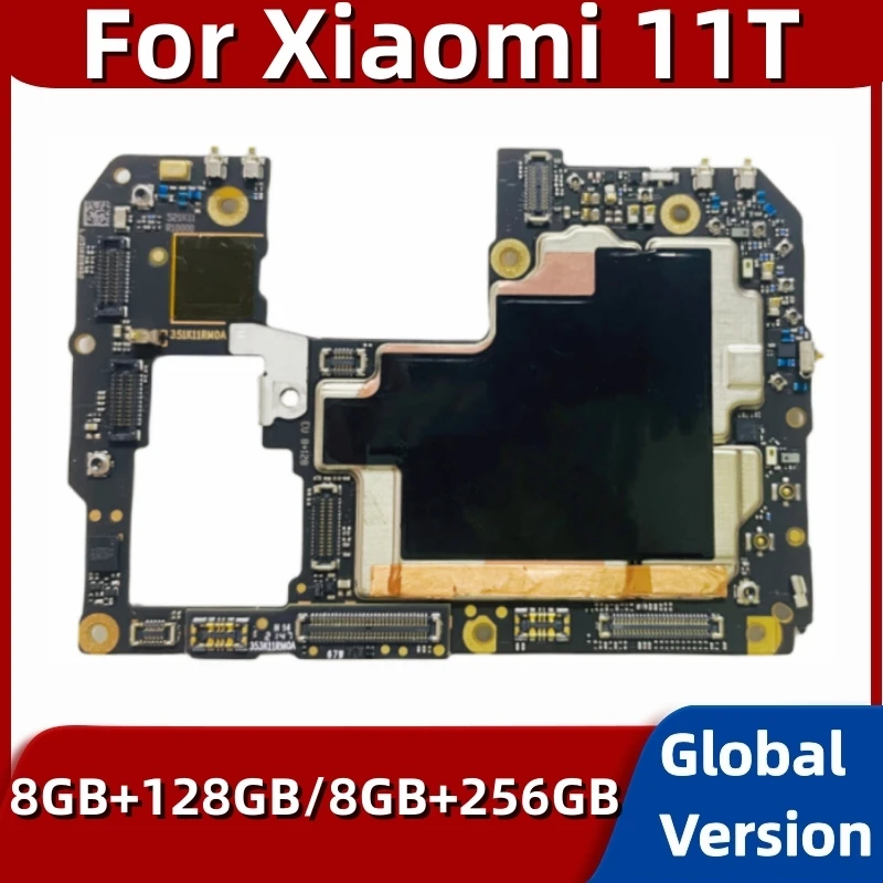 Motherboard For Xiaomi 11T, 21081111RG, 128GB, 256GB, Original Mainboard, With Demensity 1200 Processor