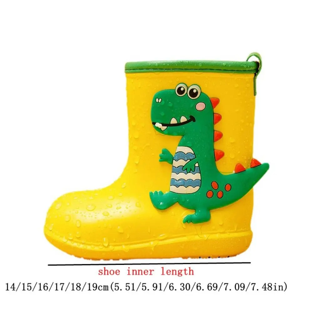 لطيف الكرتون نمط الأطفال احذية المطر عدم الانزلاق أحذية مريحة للماء إيفا لينة الاطفال أحذية المطر الاستخدام في الهواء الطلق #6