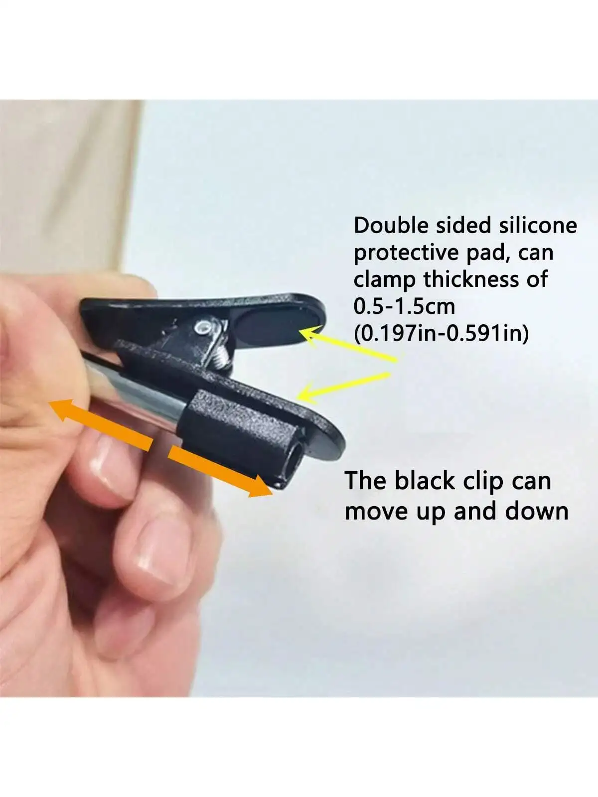 1 Stück Niedlicher Mini-Clip-Regenschirm Handy-Sonnenschutz Fahrrad-Sonnenschutz Deko-Ornament – Detail 8