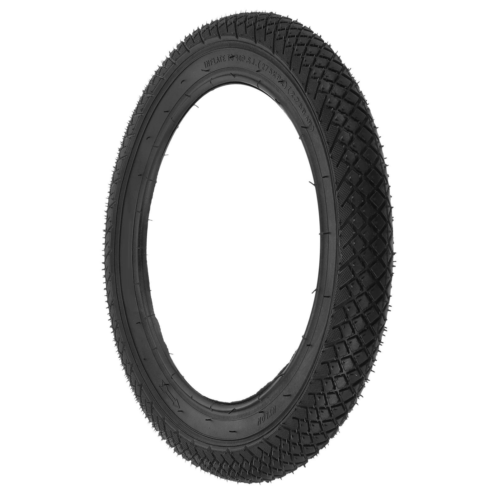 

Balance Bike Tire Rubber Material Anti-slip Durable Easy Inflate Install Balance Bike Outer Tire Safe Snowy Rainy Days High