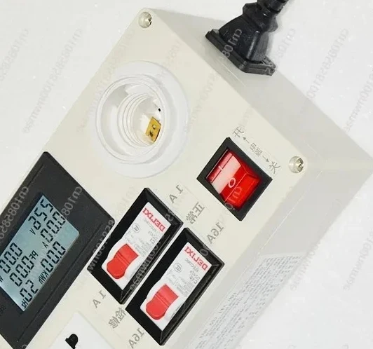 

Многофункциональный инструмент электрика 6-в-1: для проверки розеток, выключателей и измерения напряжения/тока.