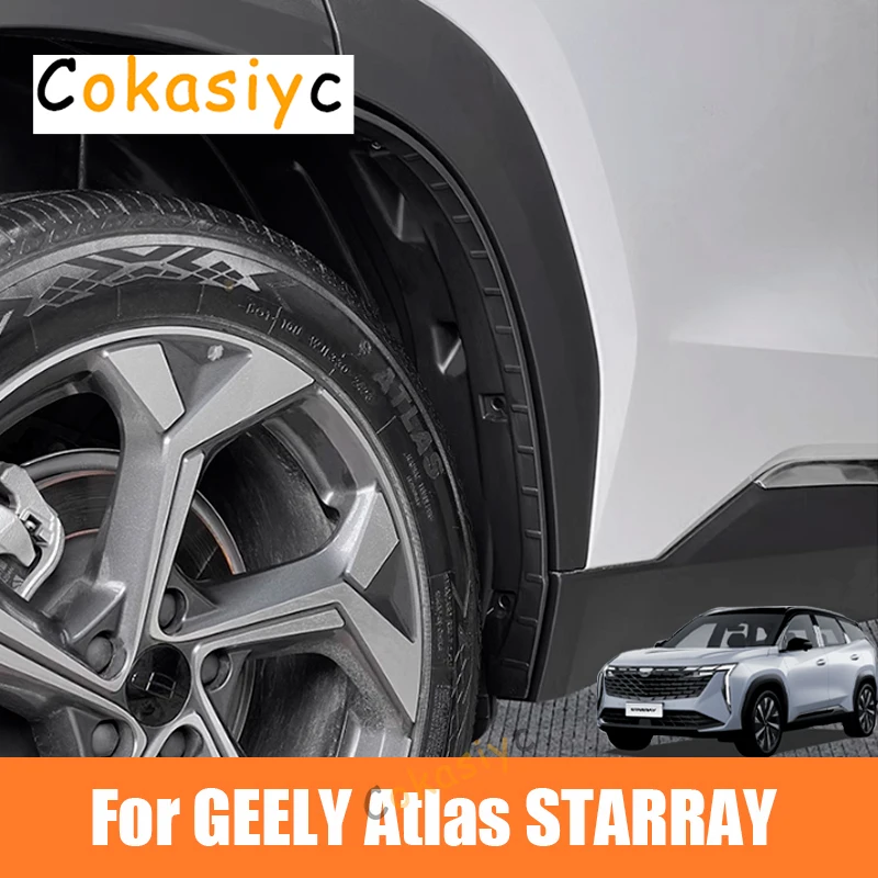 For Geely Starray Atlas 2024 2025 Car ABS Car Mud Flaps Splash Guard Mudguards MudFlaps Front Rear Wheel Fender Auto Accessories