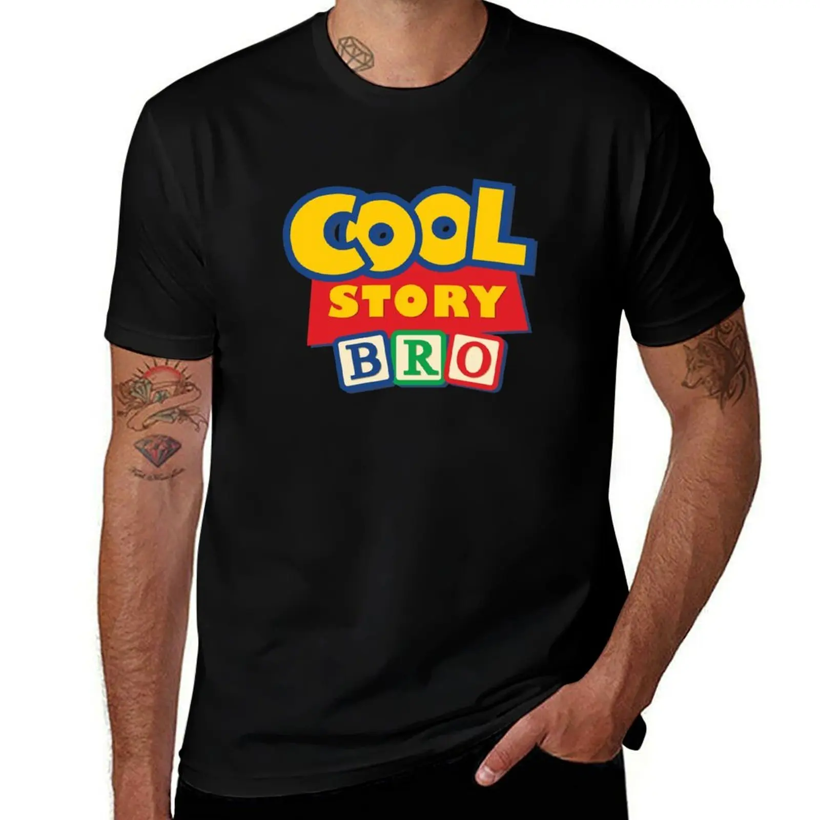 Cool Story, Bro T-Shirt Basic Daily Outfit Short Sleeve Tee T-Shirt