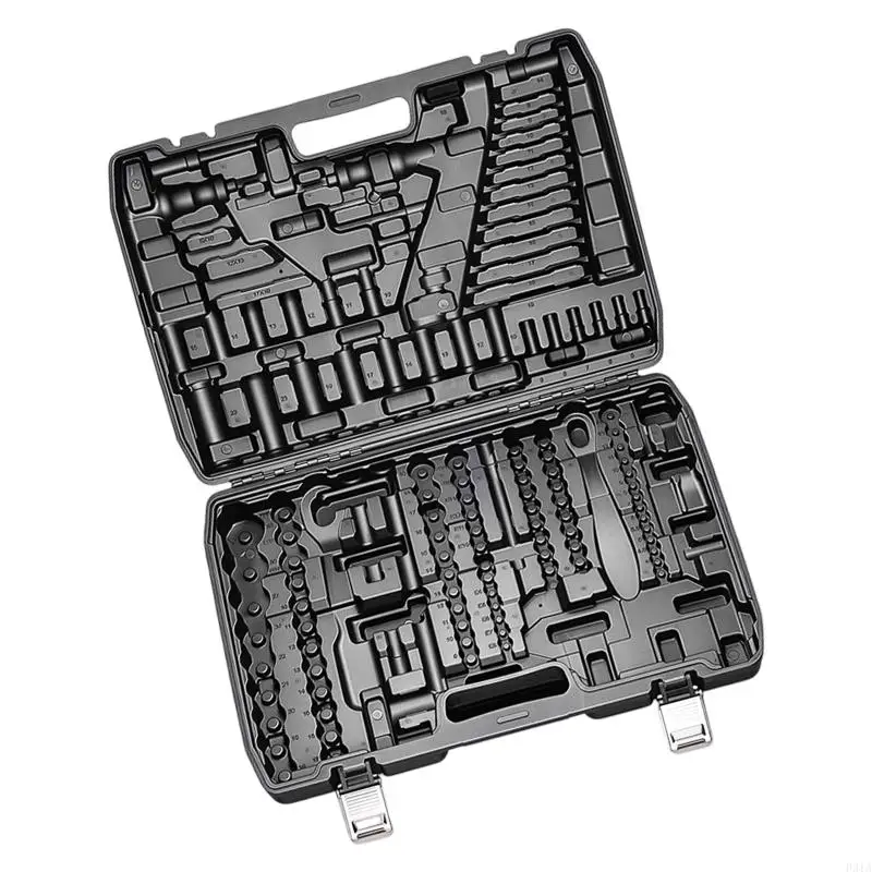 2025 New Plastic Mechanic Storage Case with Secure Latches and Handle Tool Carry Case