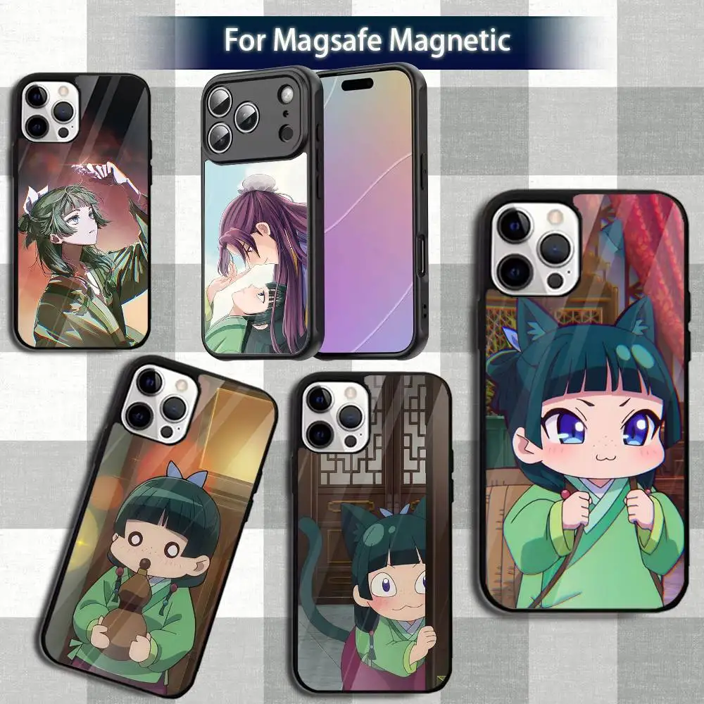 

Cute E-Kusuriya Mao-o Phone Case For iPhone 13,12,15,17,11,16,14,Pro,Max,Plus,Mini,Magsafe,Magnetic Wireless Charging Case