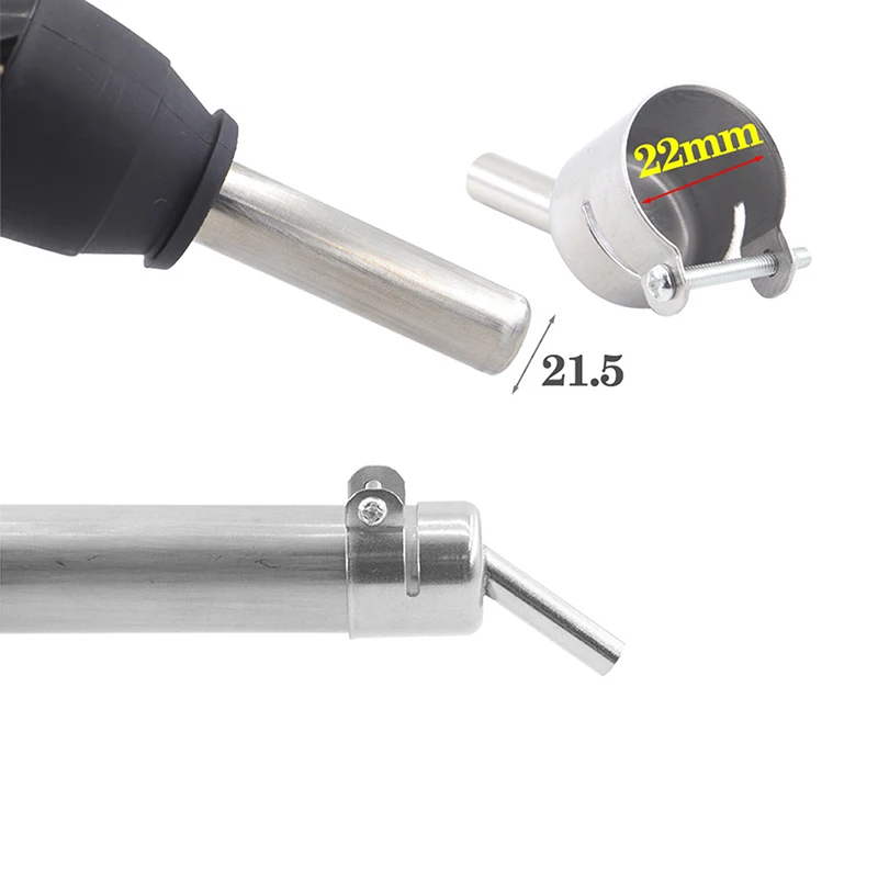 850 Series 45° Curved Hot Air Nozzle, 3-12mm for BGA/SMD Rework, Precise Heating in Tight Spaces, Accessory for Rework Stations