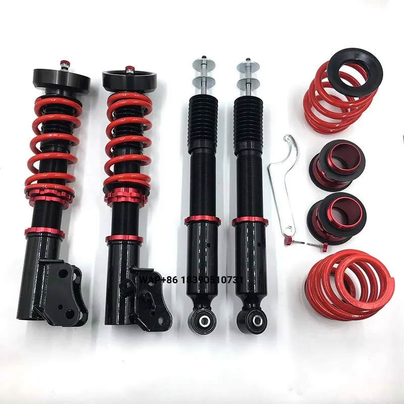 

32 Way Monotube Full Adjustable Shock Absorbers Struts Coilovers Kits for Cars