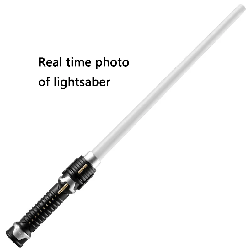 جديد Lightsaber LED ليزر السيف الهذيان تأثيري ضوء عصا الاطفال الهدايا لعبة باردة قوة FX FOC الناسف اللعب
