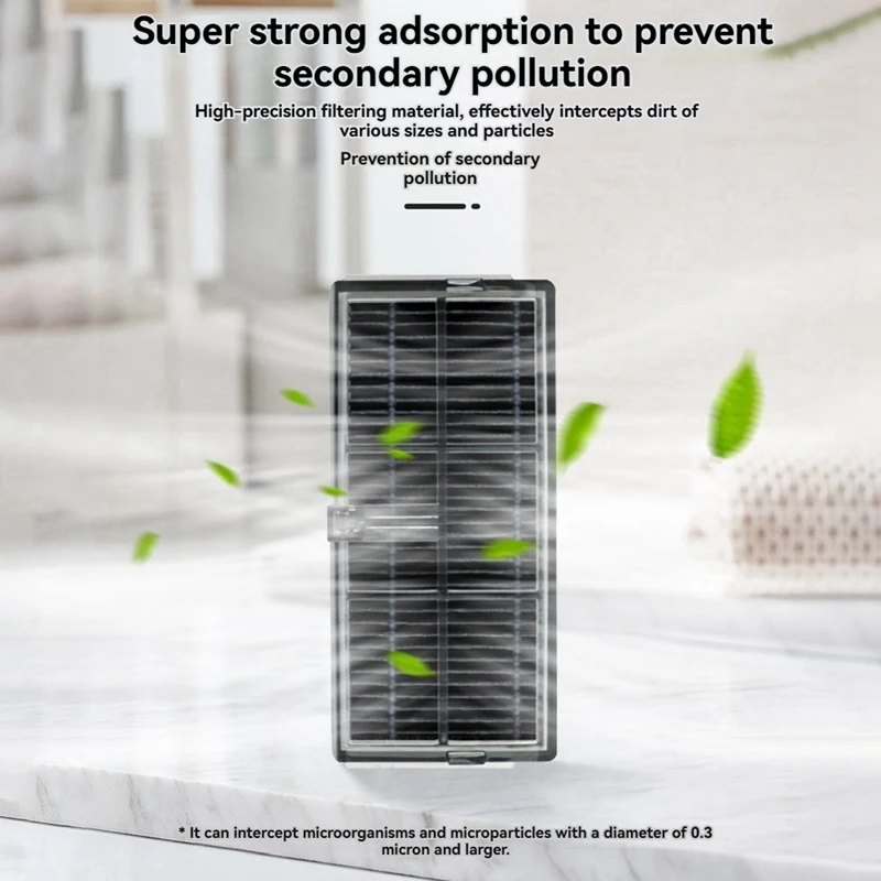 9 pçs filtro de limpeza para dreame x30/x40 varrendo robô acessórios peças mais limpas substituição