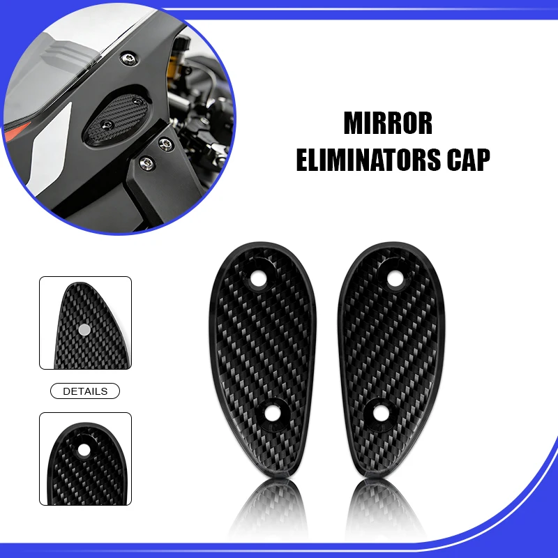 

2025 Accessories Motorcycle Mirror Hole Cap For cbr1000rr CBR1000RR-R CBR1000RR-R SP 2008-2026 Windscreen Driven Mirror Cover