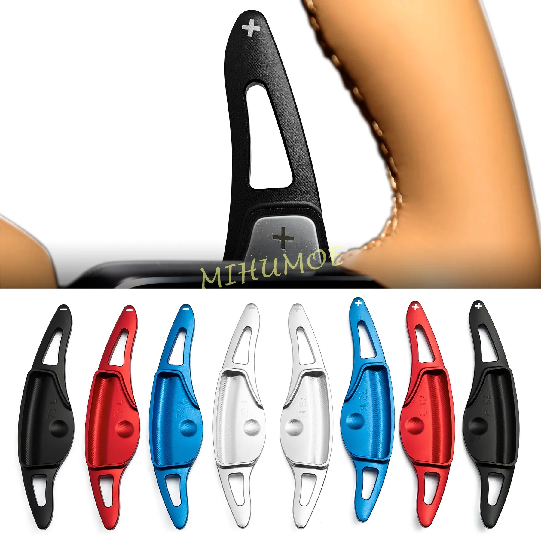 

For Hyundai Ioniq 9 Santa Fe Palisade Grandeur Steering Wheel Paddle Shifter Extension Aluminum Alloy Shift Paddles Blade