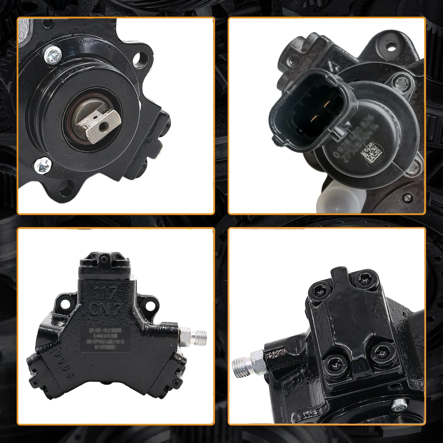 0445010253 Common Rail Fuel Injection Pump 0 445 010 253 CP1 High Pressure Pump for Bosch CR/CP1K3/L60/10S Engine