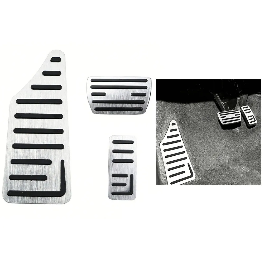 Car Foot Pedals for hrv Pedal Set Interior Upgrade No Drilling Installation Anti-slip Mat for accelerator Included Brake