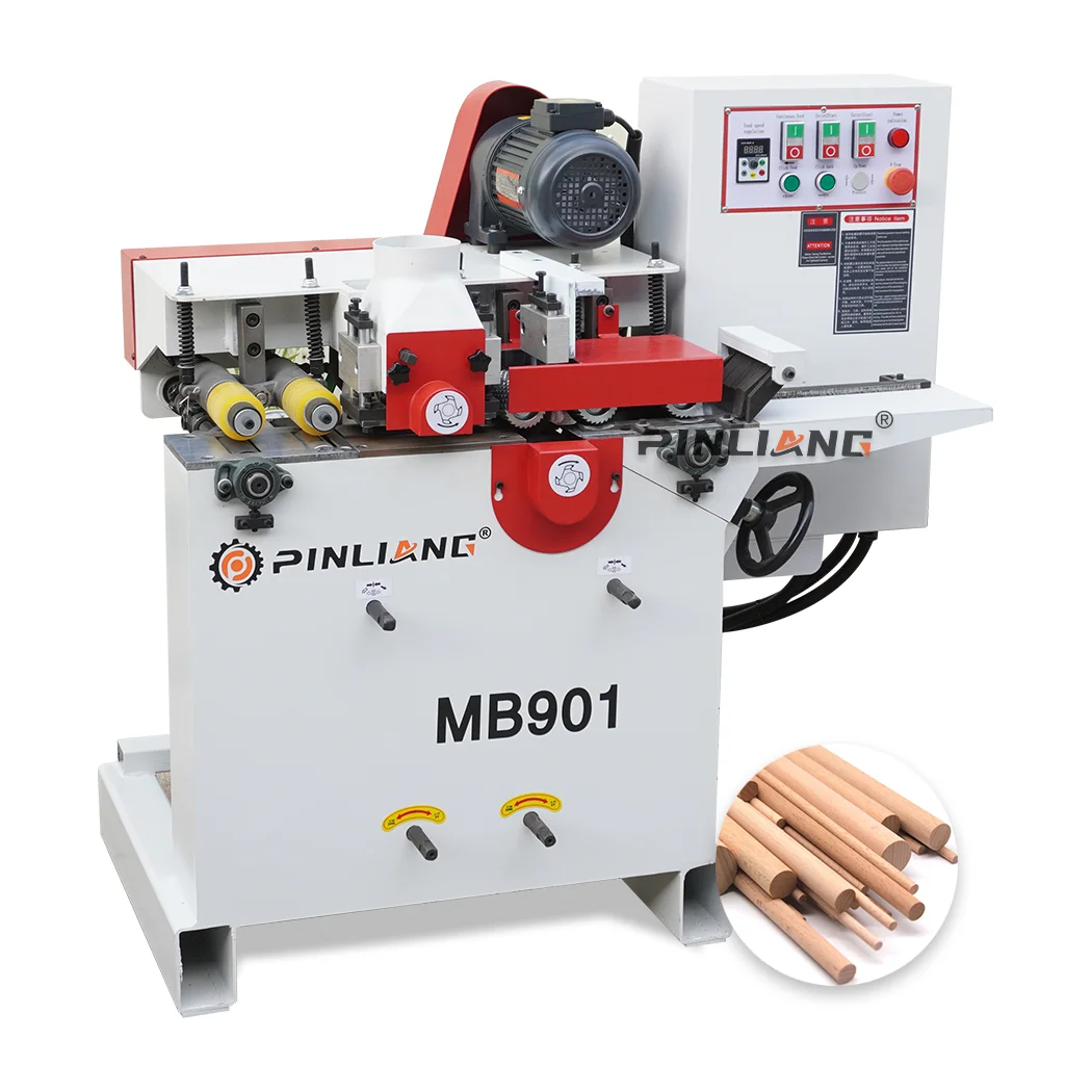 Automatic Round Wood Rod Machine Broom Stick Making Machine Shovel Handle Broom