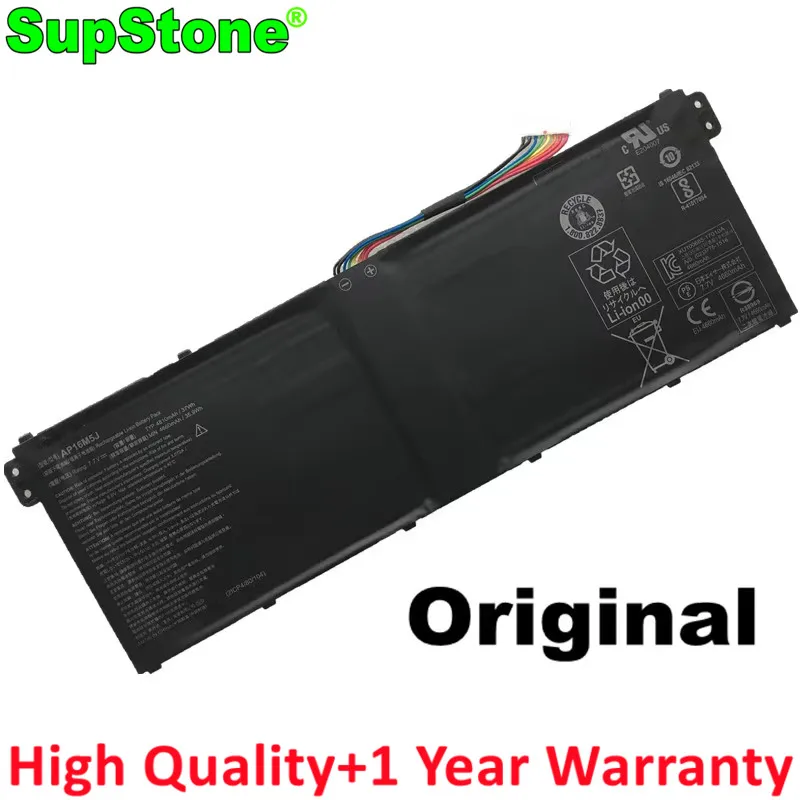 SupStone New AP16M5J Laptop Battery For Acer Aspire A114-32,A311-31,A314-31,A315-21,A315-51,41-R1A5,53-35ZY,53G-33G6,KT.00205.00