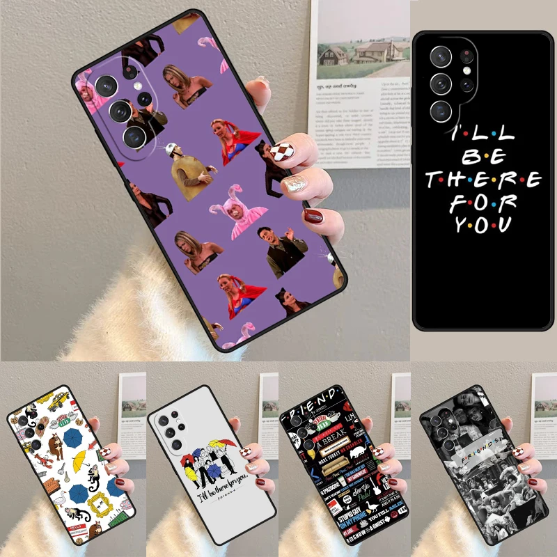 Friends TV Show soft Phone Case for Samsung Galaxy note 10 pro S26 Ultra S23 S24 FE S25 S21 S22 PLUS shockproof Cove