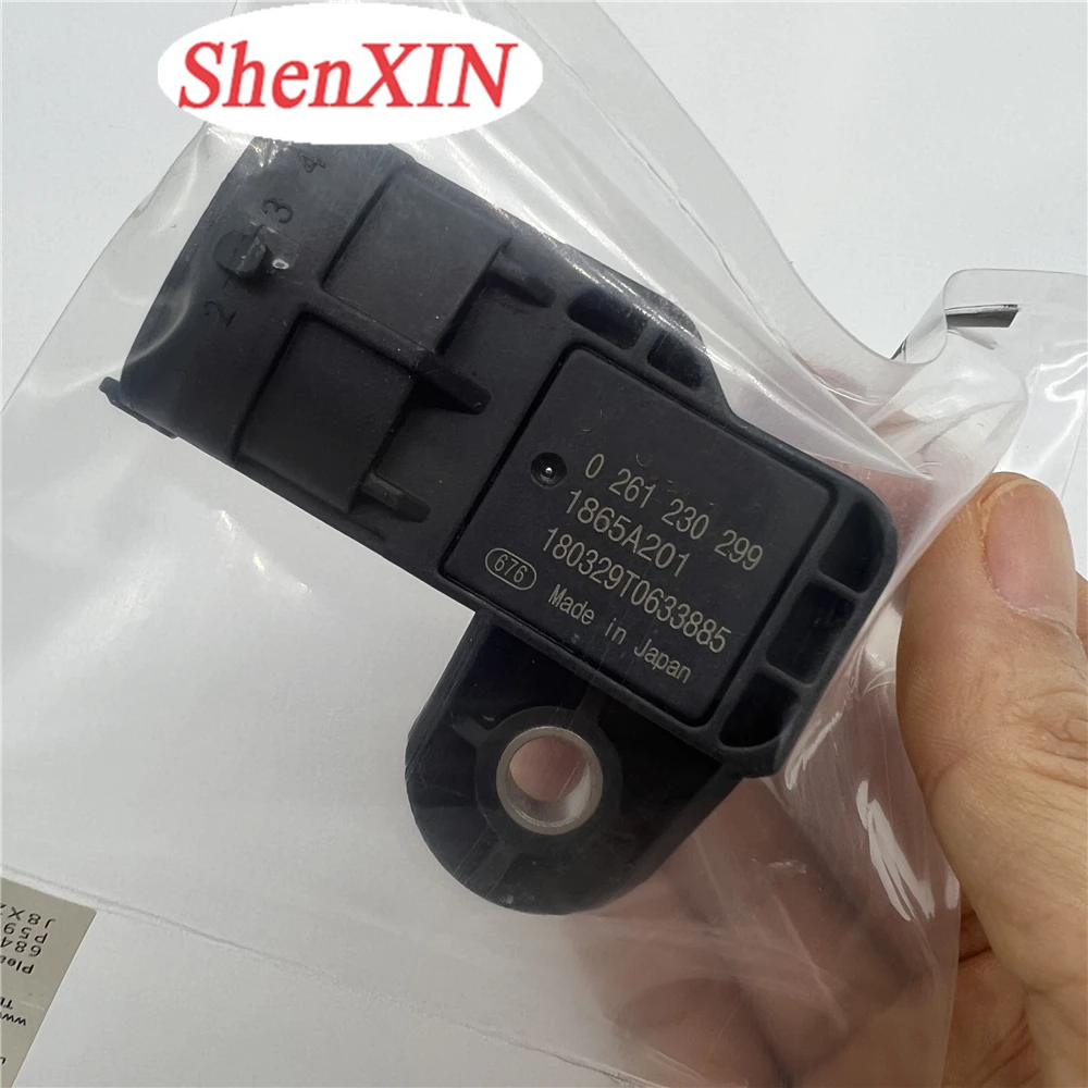 

OEM 0261230299 1865A201 Датчик давления впускного коллектора для Citroenn C4 Fordd Ecosport Fiesta Focus Mitsubishii Lancer Colt