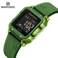 NAVIFORCE Women Digital Watch Sport Casual 50M Luminous Waterproof Wrist Watch Electronic Day and Date Clock Watch Reloj Hombre