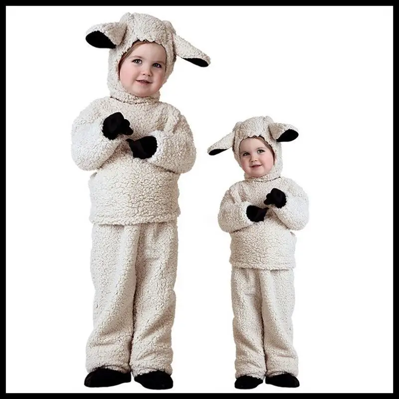 

Хэллоуин Детский Маленький Войп Косплей Сценический Костюм Животный Наряд Детский Сад Одеваются ПУ Материал Цветочный Па...