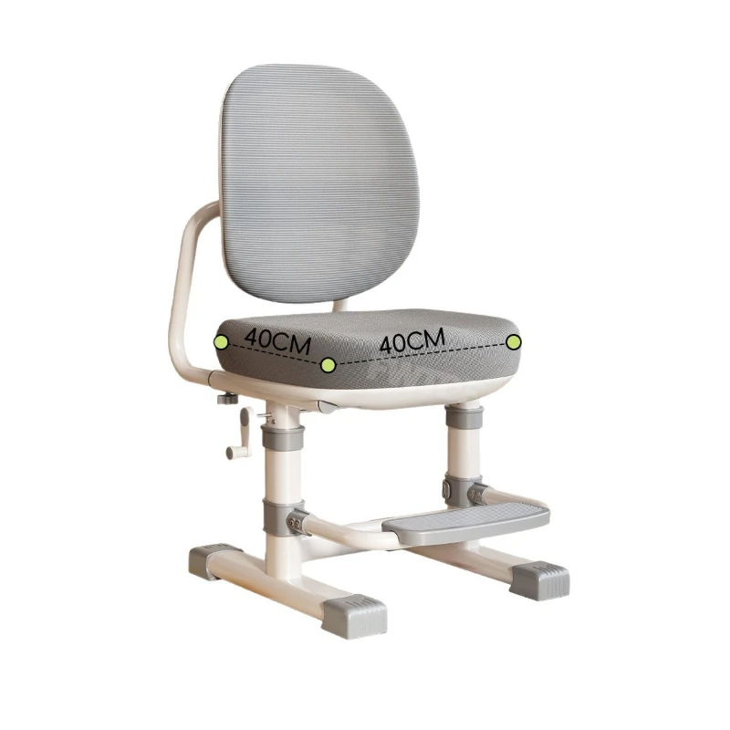 Children's study chair, home seat, back-chasing writing chair can be lifted and lowered to correct sitting posture, sedentary