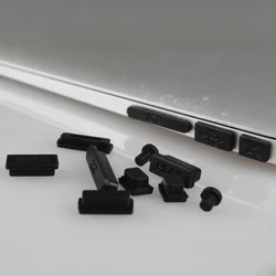 12 PCS USB Plug for Macbook Air 11 13 A1466 Pro Retina 13 15 2015 A1398 A1502 Dust Plug Silicon Waterproof Plug USB Plug 2 Bag