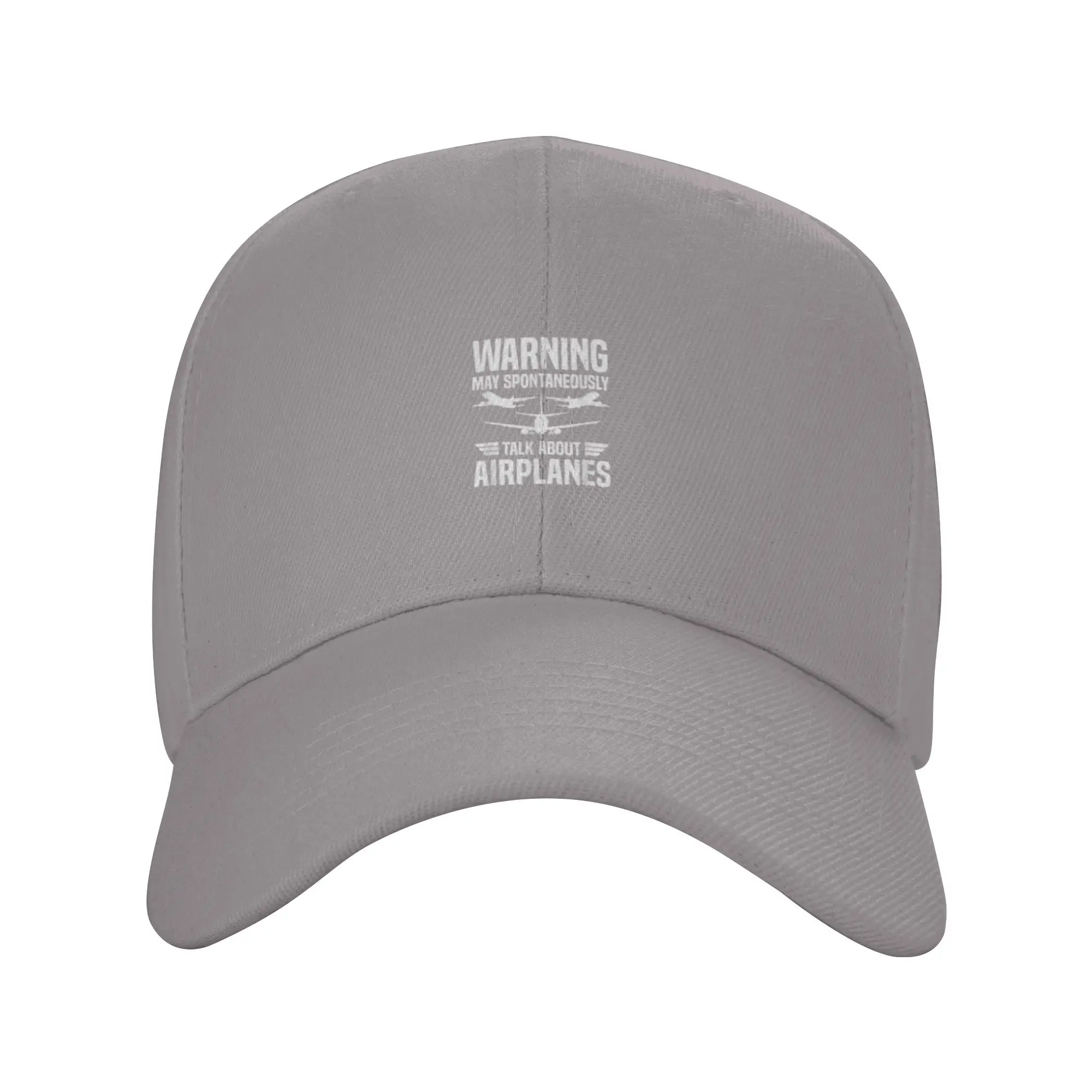 Hot Sale Warning May Spontaneously Talk About Airplanes Piloting Baseball Cap  Autumn Luxury Hat  Parent-Child Outing Luxury Hat