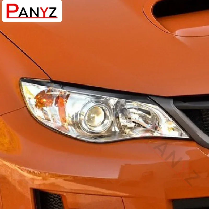 

For Subaru Forster WRX BRZ Outback Legacy Impreza Car TPU Smoke Black Headlights Protective Film Transparent Headlamps Sticker