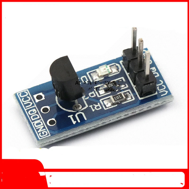 Модуль измерения температуры DS18B20, макетная плата 10 шт., переключатель контроля температуры, модуль датчика температуры DS18B20