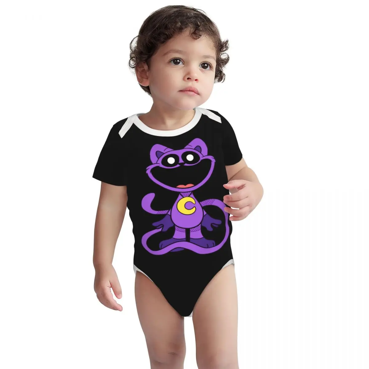 Cartoon Smilings Critters Baby Bodysuit Unisex Shirt Cotton Newborn Onesie Boy Girl Undershirt Outfit Baby Romper