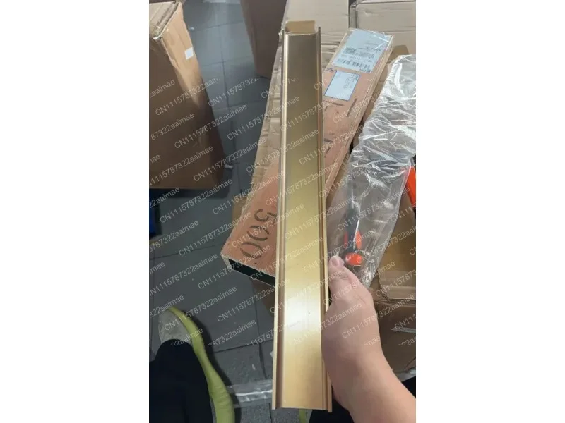 Precision Magnesium Aluminum Alloy Flat Ruler Lightweight I-Shaped Measuring Tool for Equipment Installation and Inspection