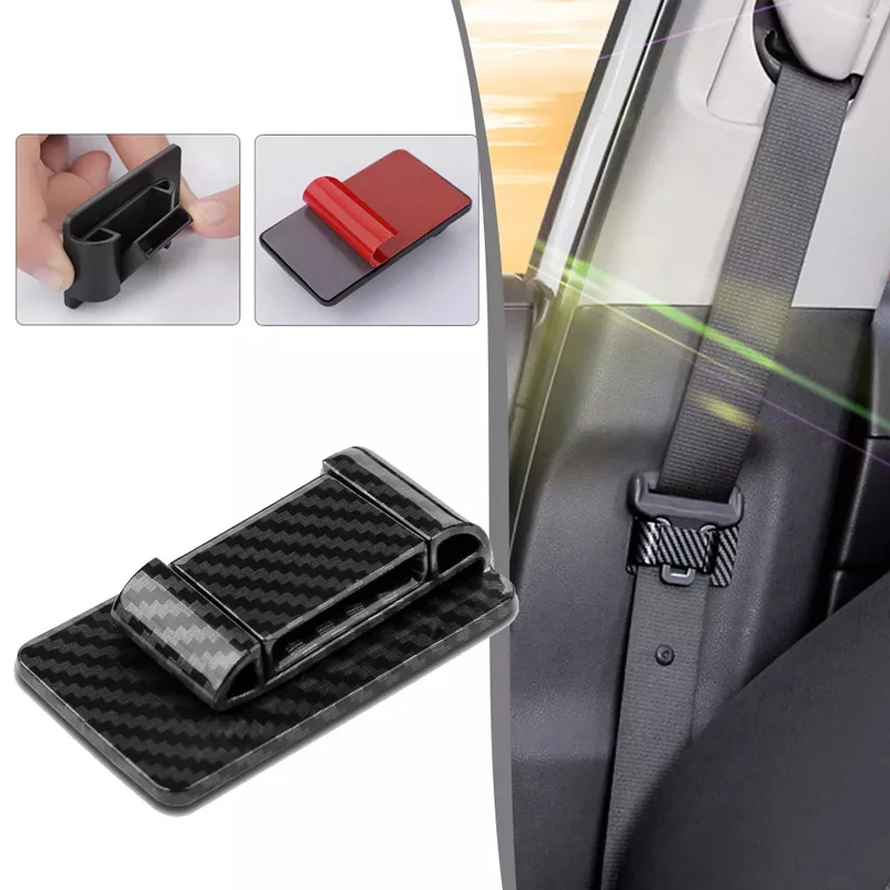 

Car Seat Belt Limiter Buckle Non-slip Stopper Fixed Clip Auto Seat Belt Holder Stabilizer Fastener Adjustable Clip Universal