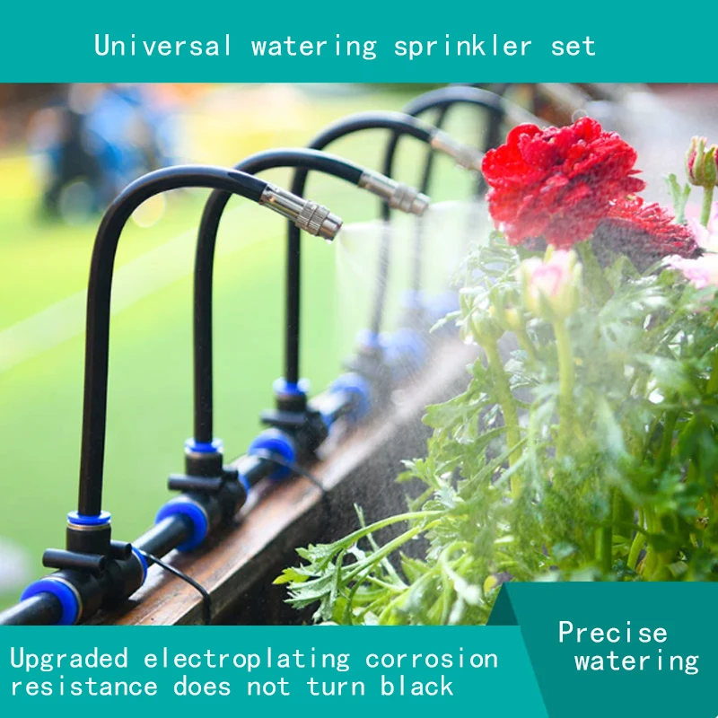 Huajue All-around Quick-connect Atomizing Nozzle Automatic Water Sprayer for Cooling, Humidifying, and Dust Removal