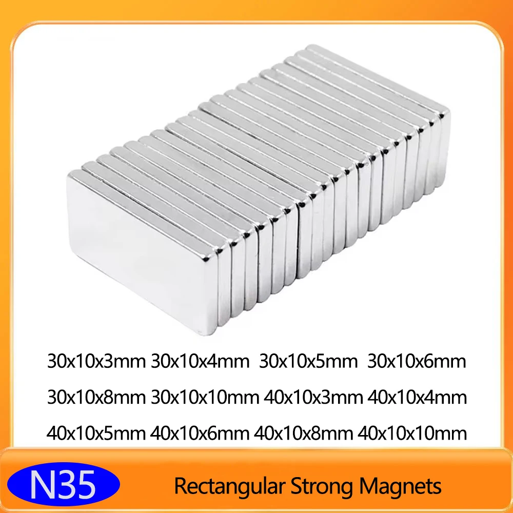 30x10x4 block Powerful Magnets 30x10x5 Sheet Permanent Magnet 30x10x10 Strong Neodymium Magnet 30*10*4 40x10x3 40*10*5 40x10x10