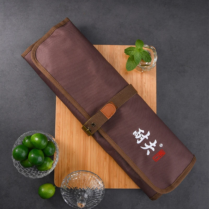 Portable Chef Knife Bag Kitchen Chef Knife Carrying Storage Pockets Waterproof Portable Multi-Function Chef Knife Handbag