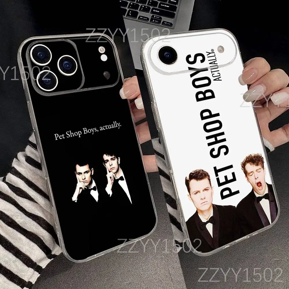 

Band Pet S-Shop Boys Nonetheless Phone Case For iPhone 17,16,15,14,13,12,11 Pro,Max,Plus,X,XS,XR,SE4,E Mini Transparent Soft