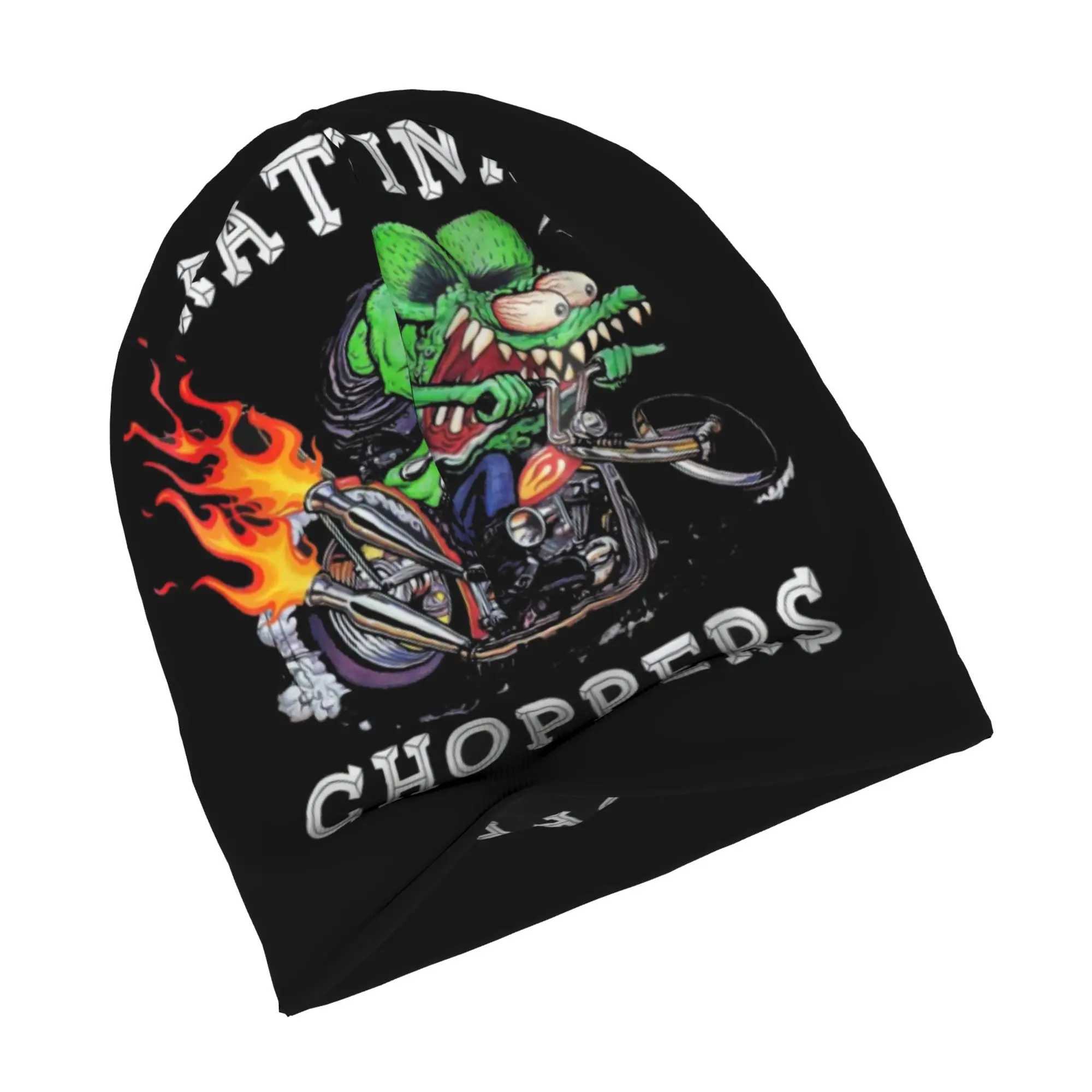 R-Rat F-Fink Anime Cartoon Skullies Beanies Caps For Men Women Unisex Cool Winter Warm Knitting Hat Adult  Bonnet Hats